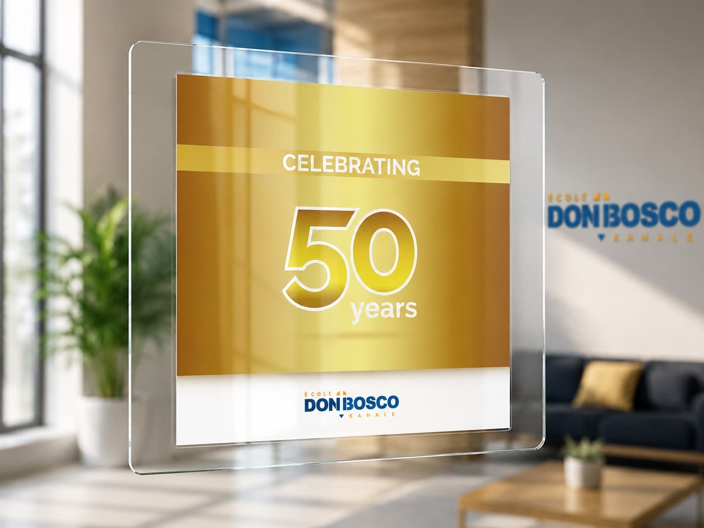 Don Bosco School — brand work by Thinchronize