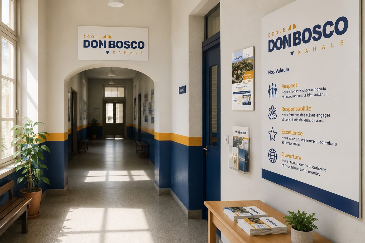 Don Bosco School — brand work by Thinchronize