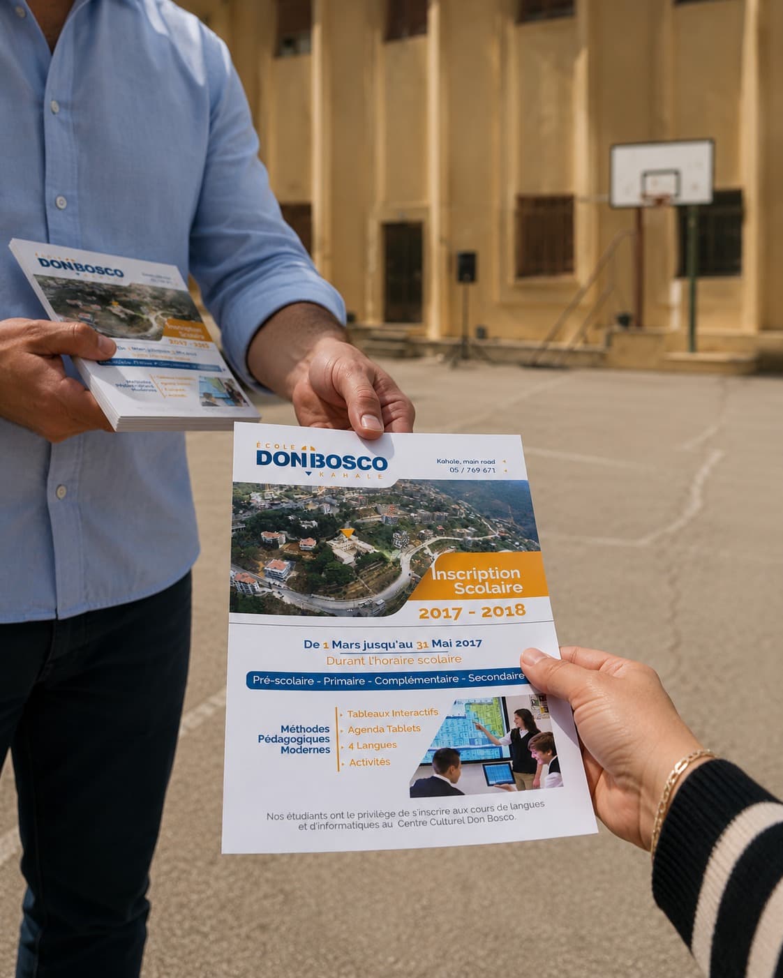 Don Bosco School — brand work by Thinchronize