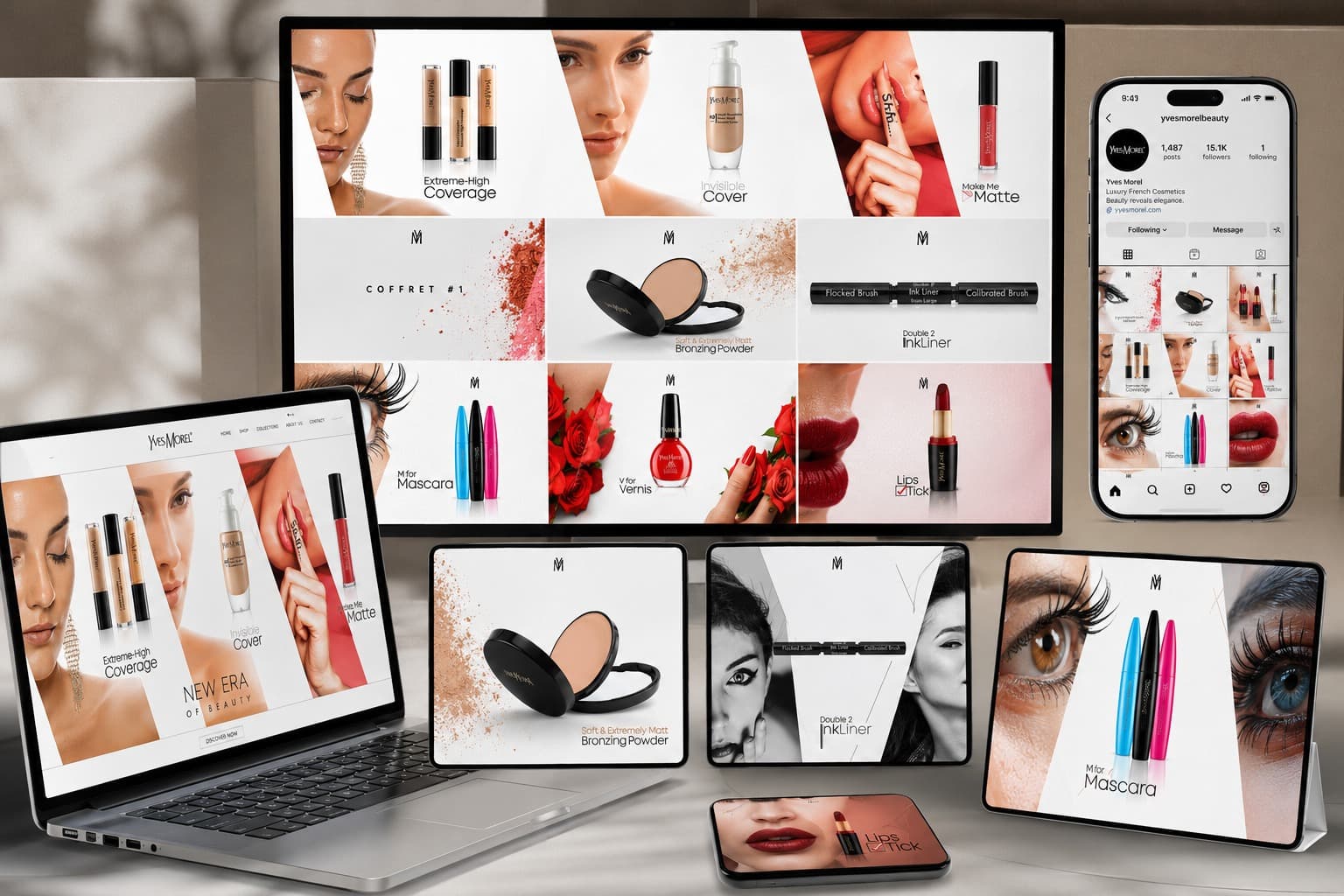 Yves Morel — brand work by Thinchronize